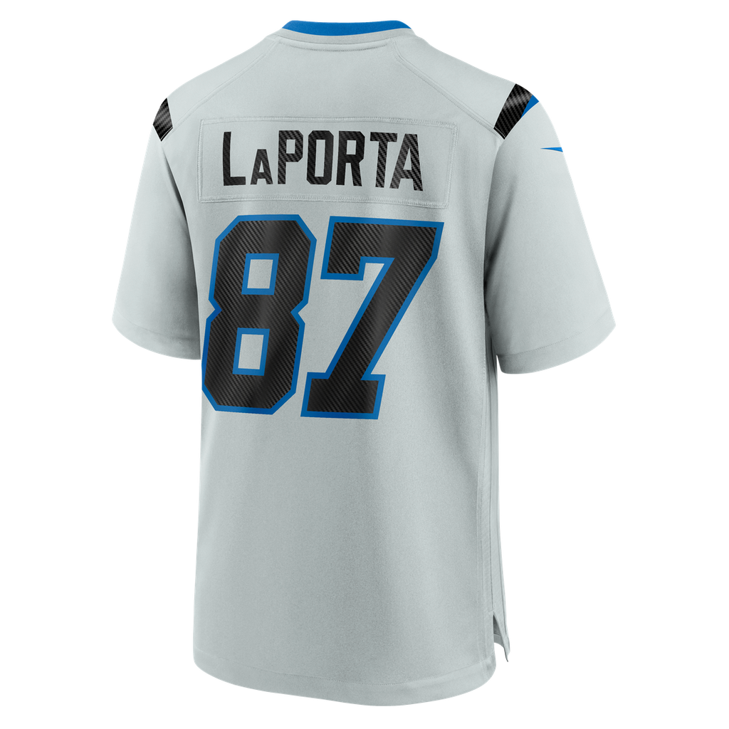 Detroit Lions Sam LaPorta Silver 2026 Rivalries Collection Game Jersey