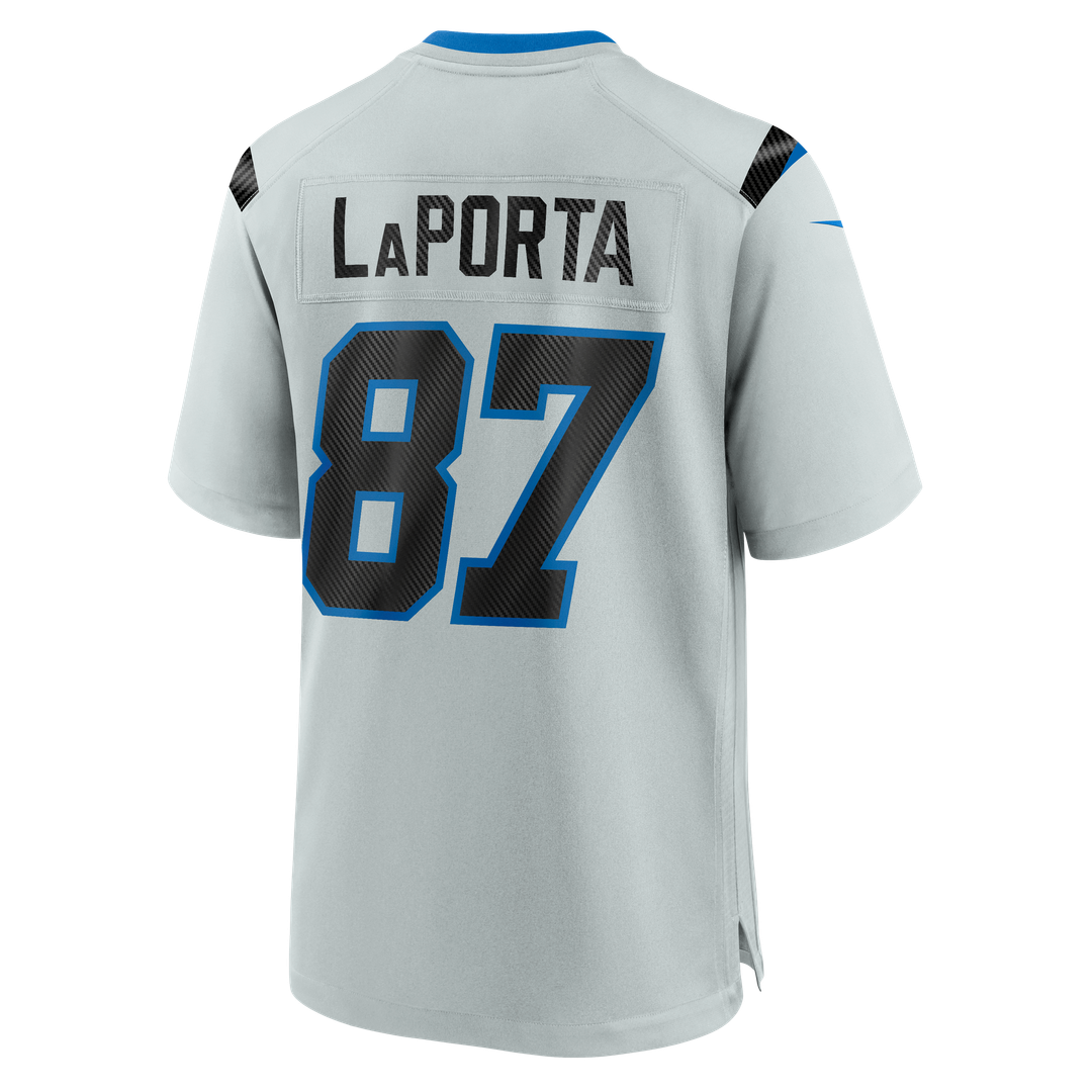 Detroit Lions Sam LaPorta Silver 2026 Rivalries Collection Game Jersey