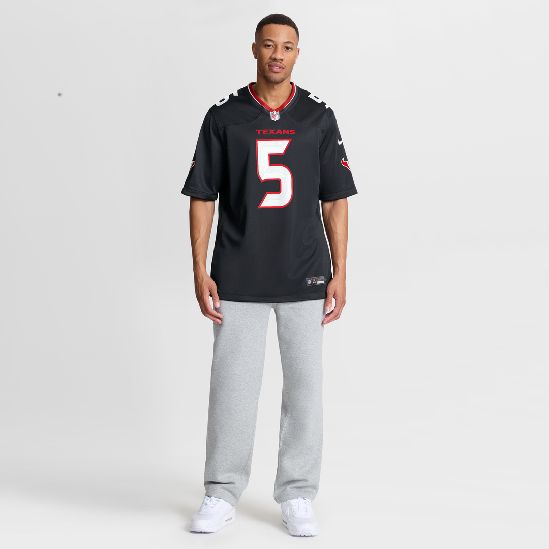 Houston Texans Jalen Pitre Navy Game Jersey