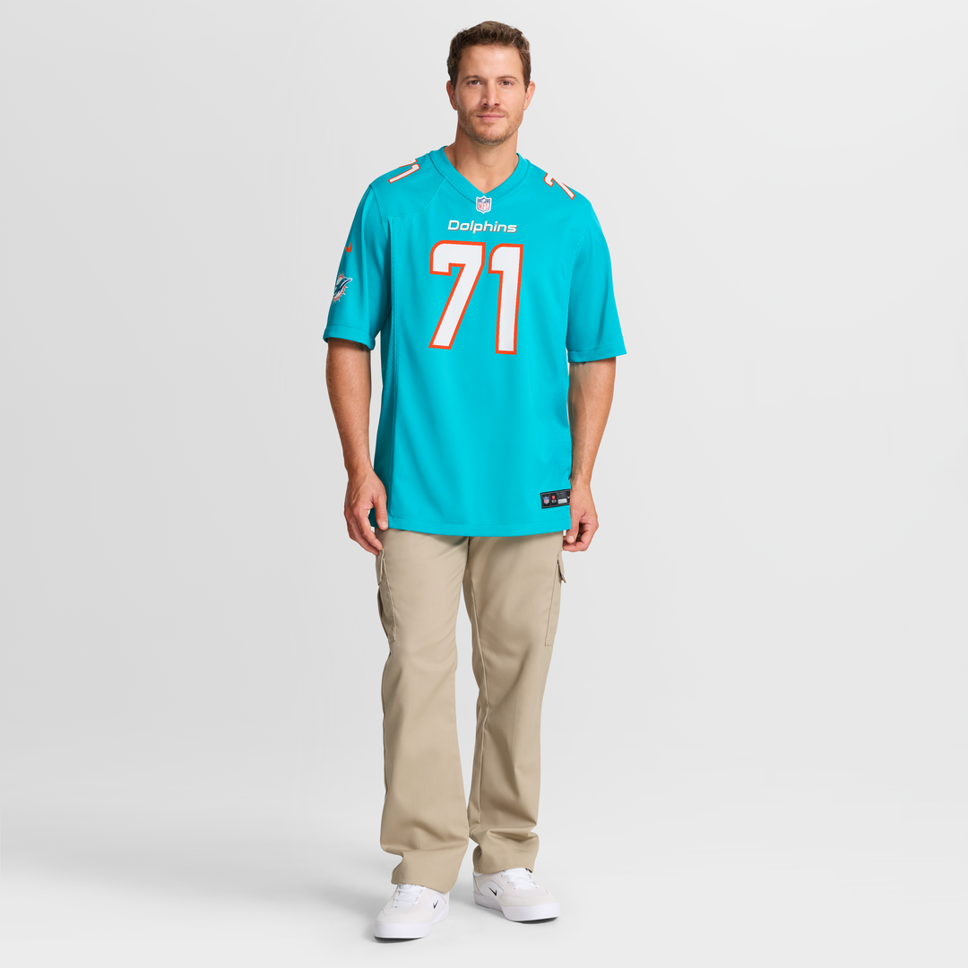 Miami Dolphins Kion Smith Aqua Game Jersey