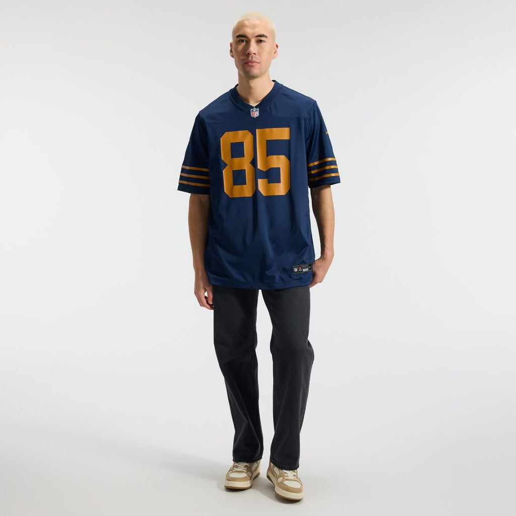 Green Bay Packers Tucker Kraft Navy Alternate Game Jersey