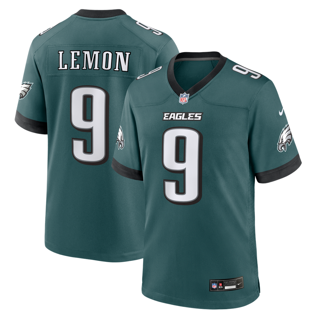 Philadelphia Eagles Makai Lemon Green Team Game Jersey