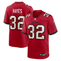 Tampa Bay Buccaneers Josh Hayes Red Game Jersey
