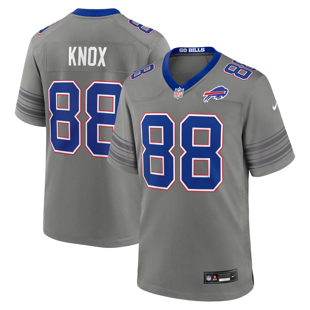 Buffalo Bills Dawson Knox Red Alternate Game Jersey
