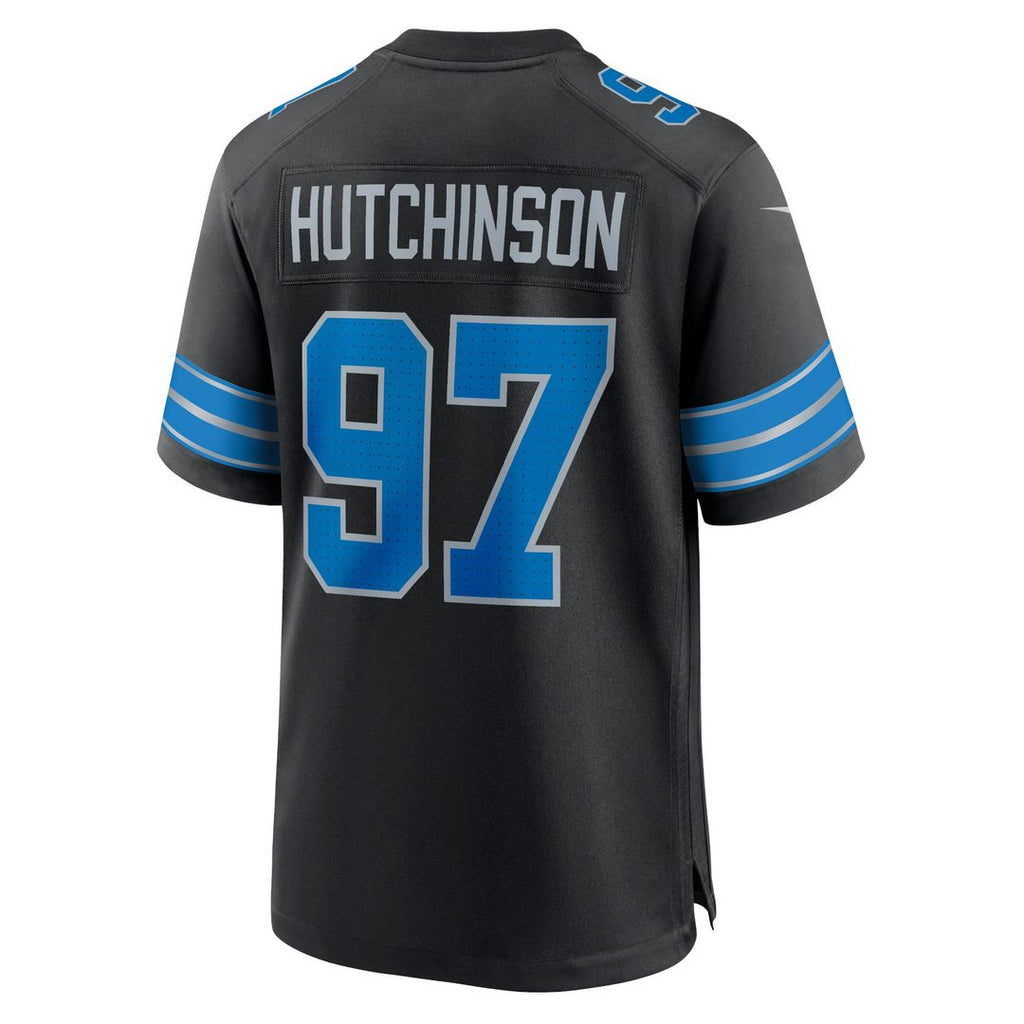 Detroit Lions Aidan Hutchinson White Game Jersey