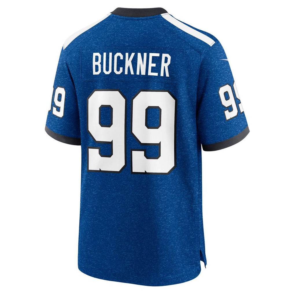 Indianapolis Colts DeForest Buckner Royal Game Jersey