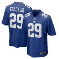 New York Giants Tyrone Tracy Jr. Royal Team Game Jersey
