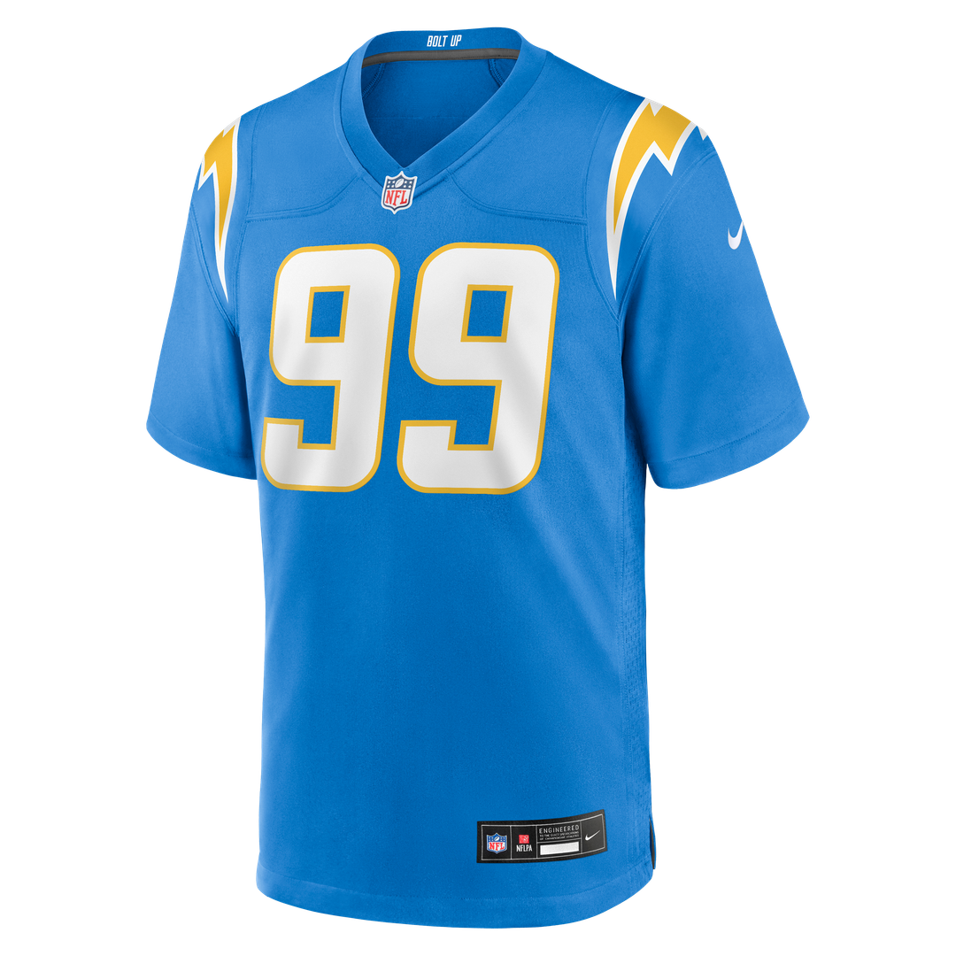 Los Angeles Chargers Scott Matlock Powder Blue Team Game Jersey