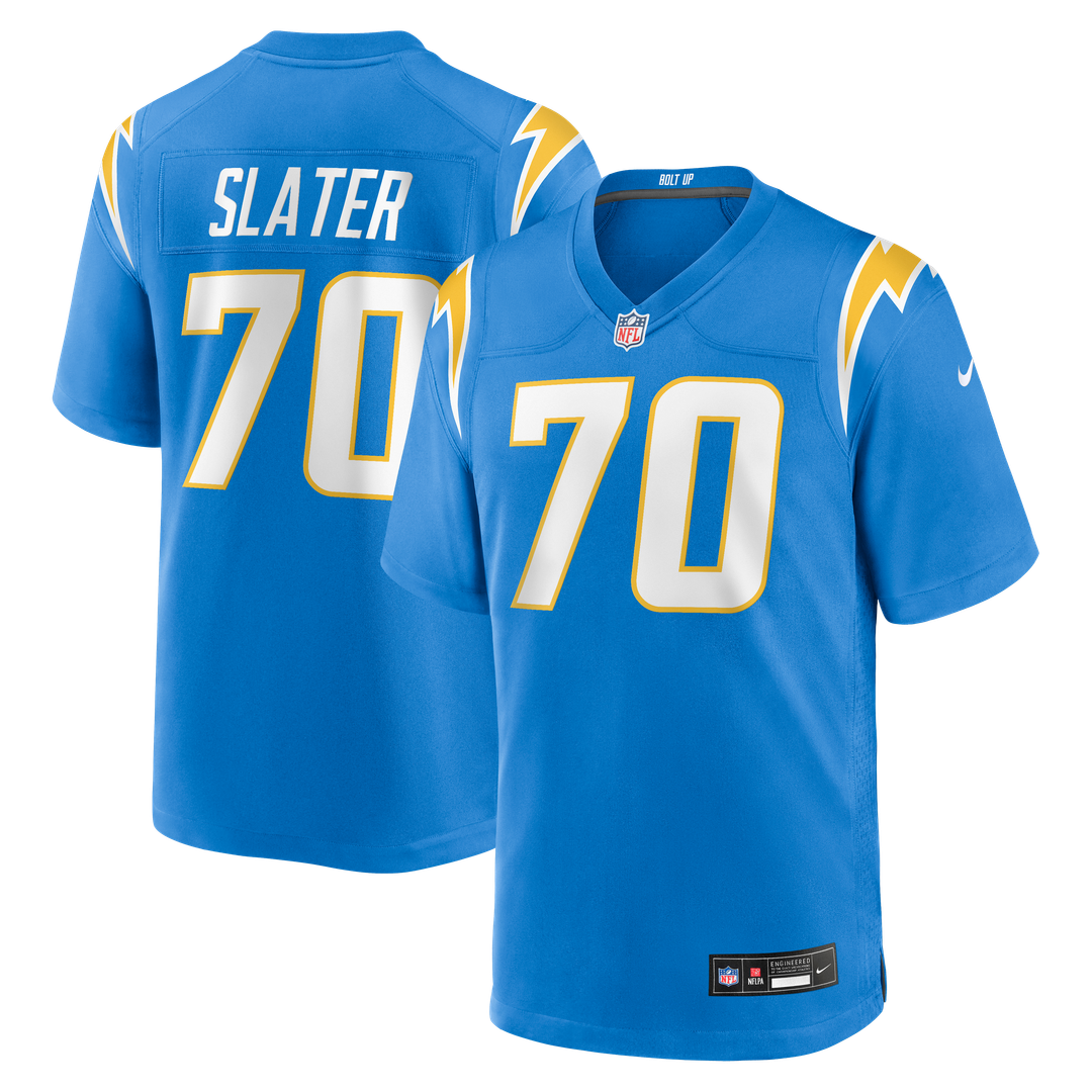 Los Angeles Chargers Rashawn Slater Powder Blue Game Jersey