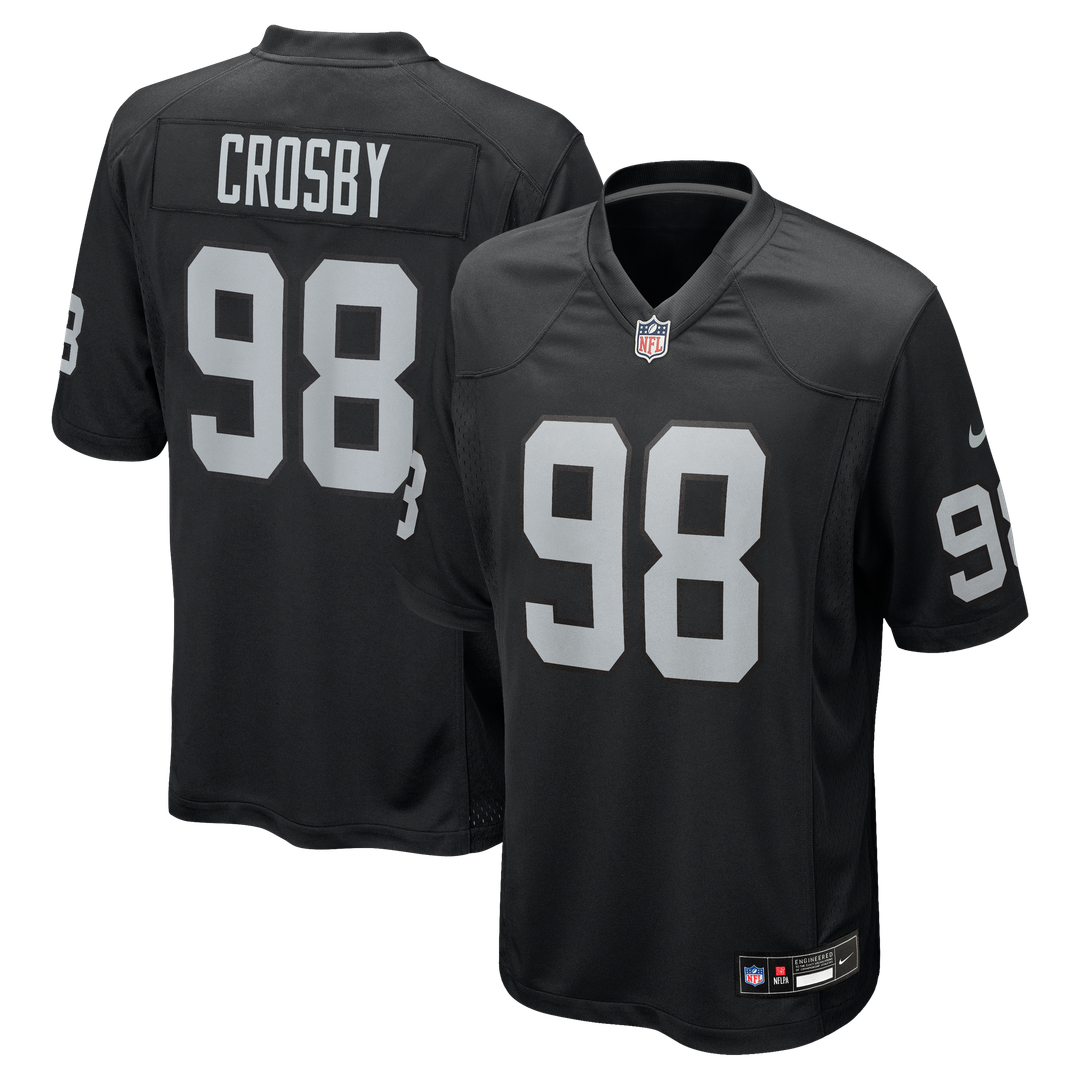 Las Vegas Raiders Maxx Crosby White Alternate Game Jersey