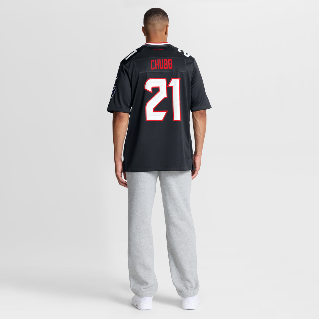 Houston Texans Nick Chubb Navy Team Game Jersey