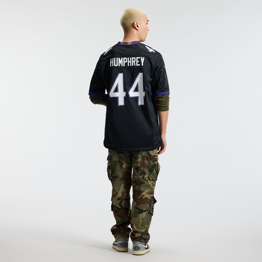Baltimore Ravens Marlon Humphrey Purple Team Game Jersey