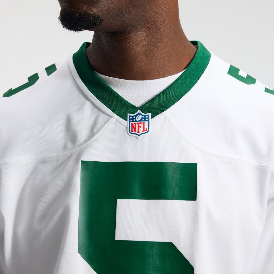 New York Jets Garrett Wilson Legacy Black Alternate Game Jersey