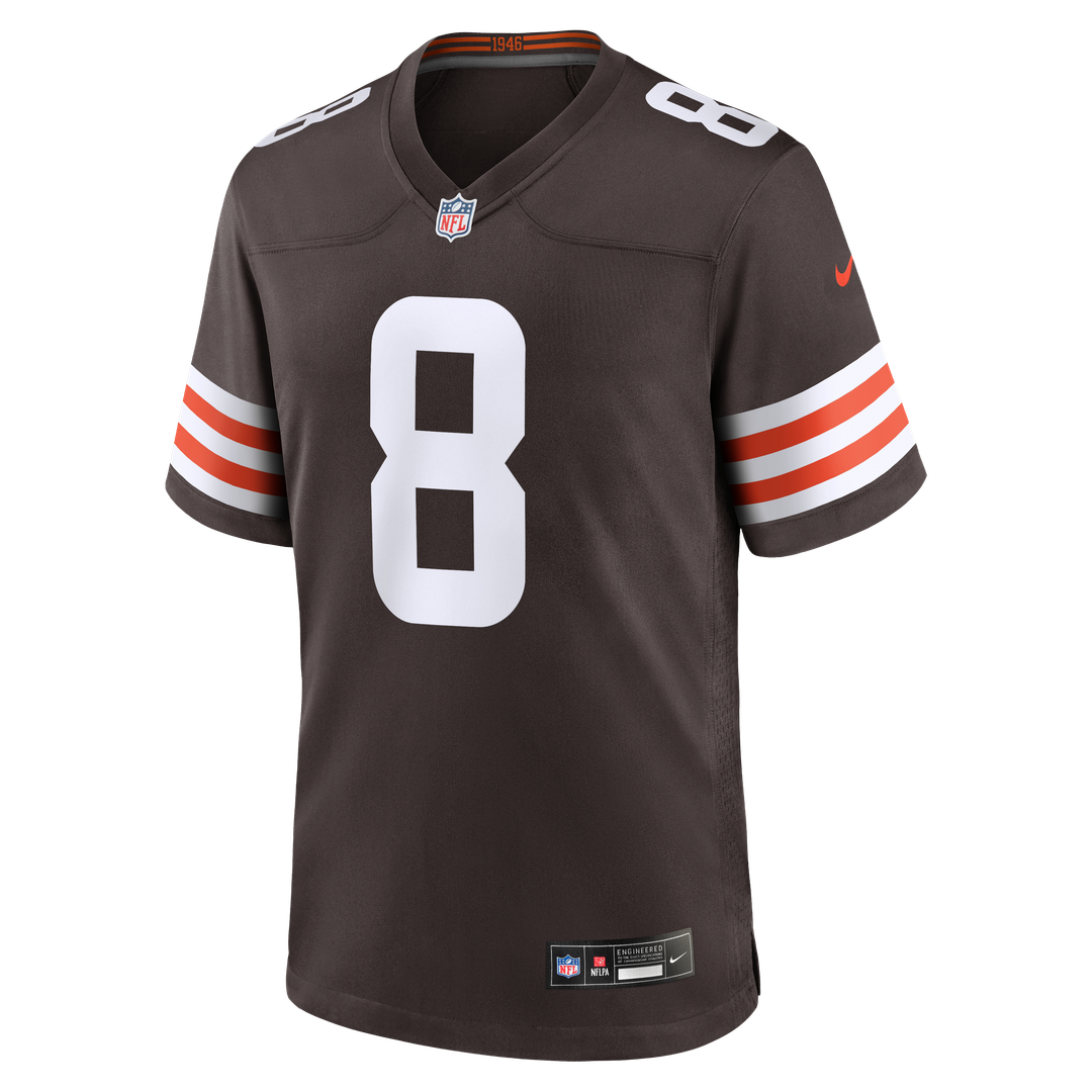 Cleveland Browns Jared Verse Brown Men's Game Jersey