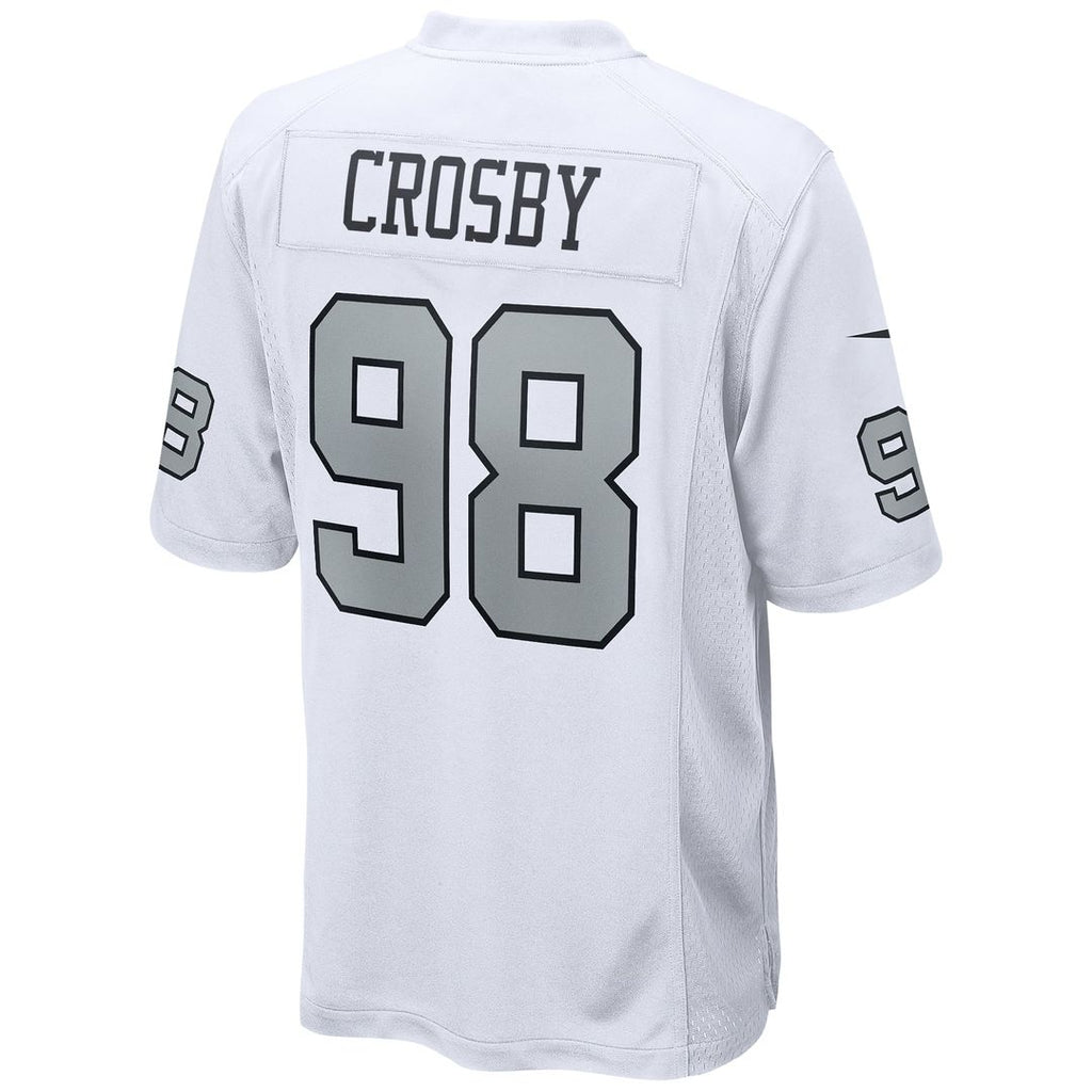 Las Vegas Raiders Maxx Crosby White Alternate Game Jersey