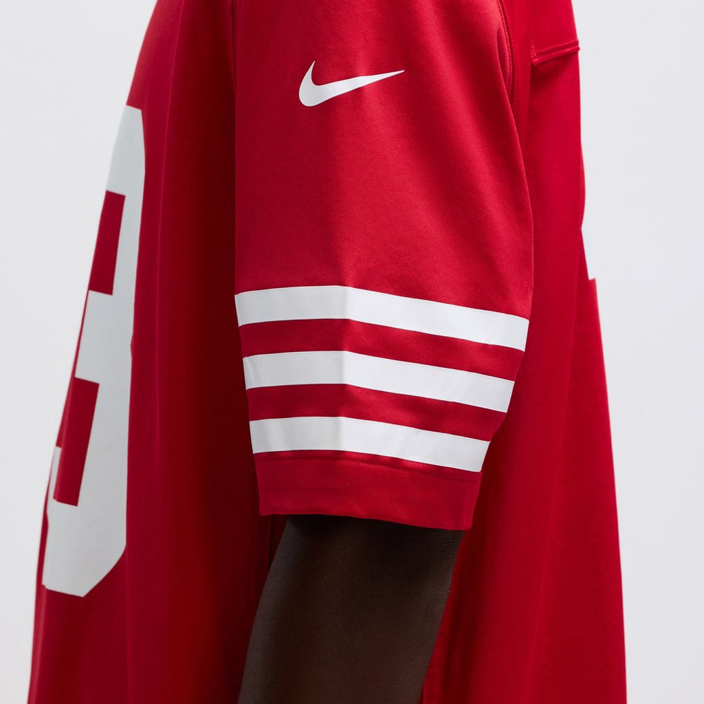 San Francisco 49ers Brock Purdy White Game Player Jersey