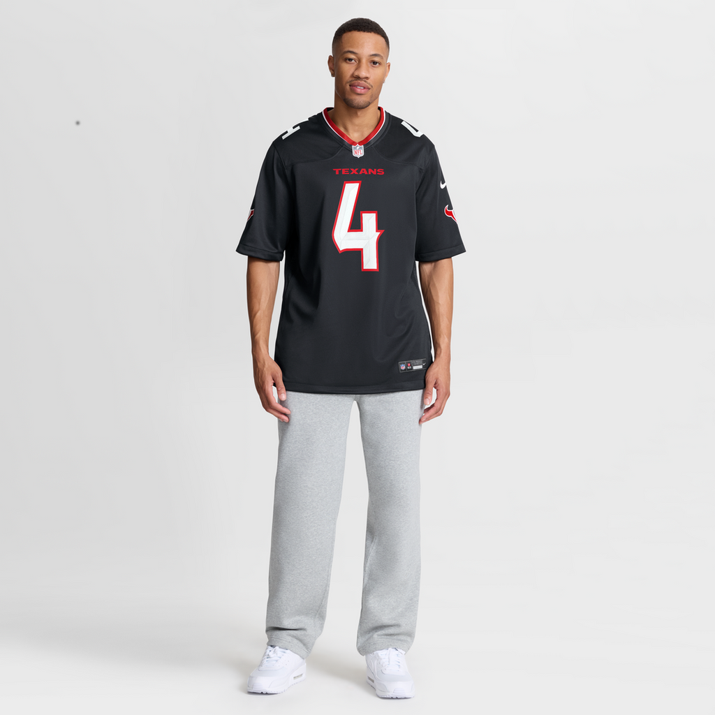 Houston Texans Woody Marks Navy Team Game Jersey