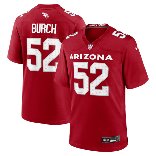 Arizona Cardinals Jordan Burch Cardinal Team Game Jersey