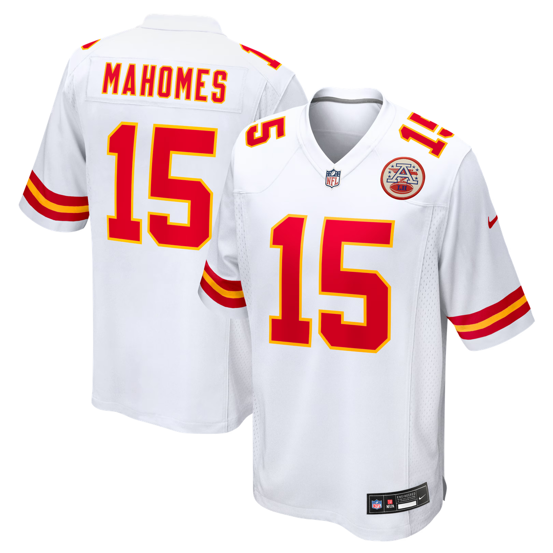 Kansas City Chiefs Patrick Mahomes Red Game Jersey