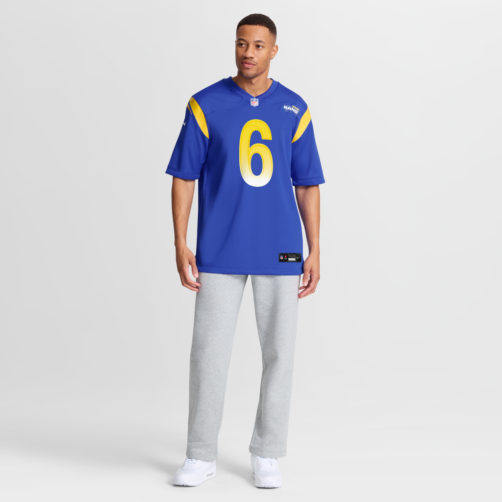 Los Angeles Rams Tre'Vius Hodges-Tomlinson Royal Team Game Jersey