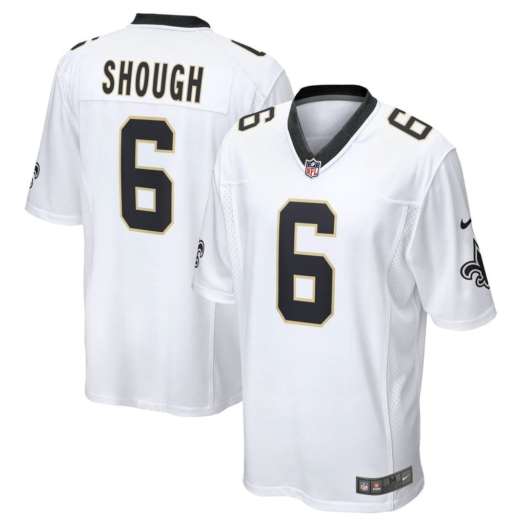 New Orleans Saints Tyler Shough White Game Player Jersey