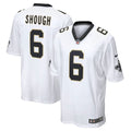 New Orleans Saints Tyler Shough White Game Player Jersey