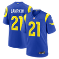 Los Angeles Rams Cam Lampkin Royal Team Game Jersey