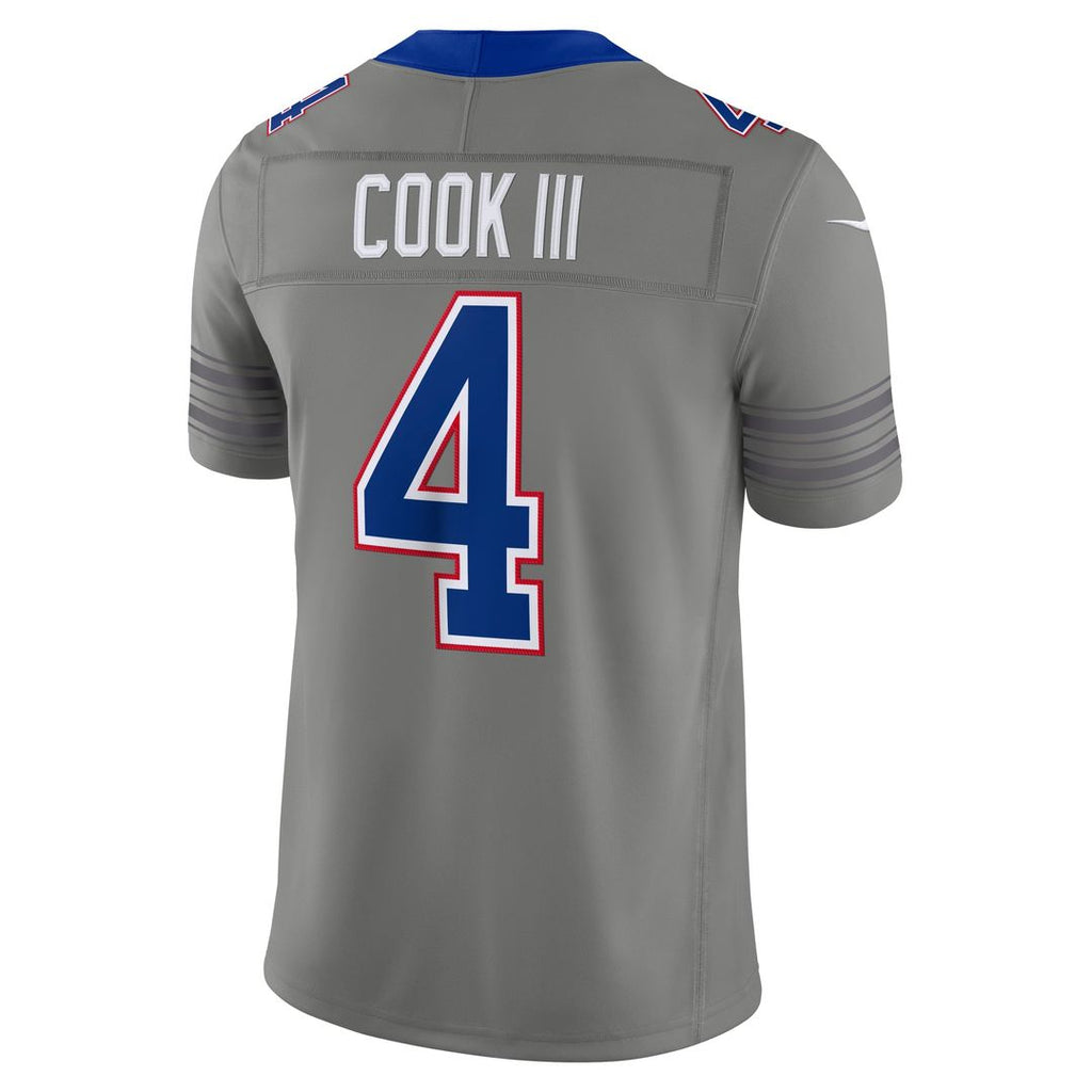 Buffalo Bills James Cook III Royal Team Vapor F.U.S.E. Stitched Limited Jersey