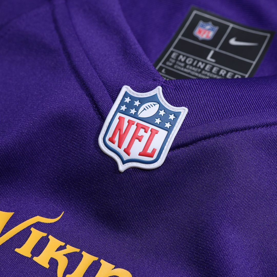 Minnesota Vikings Andrew Van Ginkel Purple Team Game Jersey