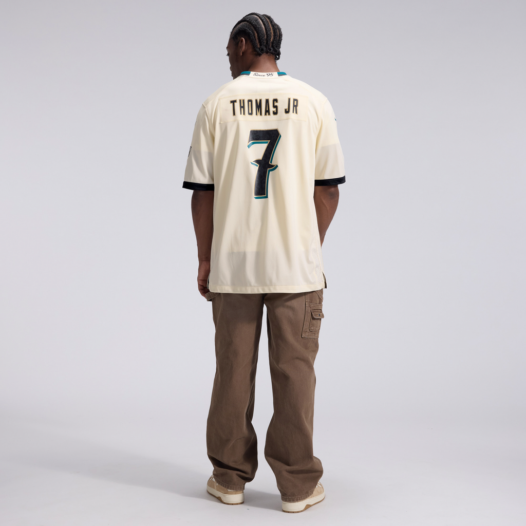 Jacksonville Jaguars Brian Thomas Jr. Natural 2026 Rivalries Collection Game Jersey