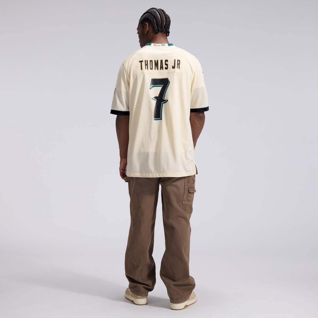 Jacksonville Jaguars Brian Thomas Jr. Natural 2026 Rivalries Collection Game Jersey