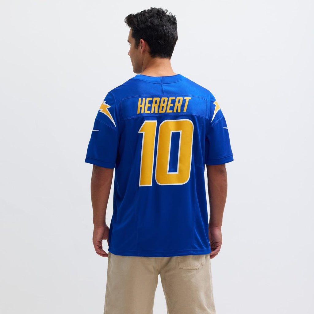 Los Angeles Chargers Justin Herbert Royal Vapor F.U.S.E. Limited Jersey