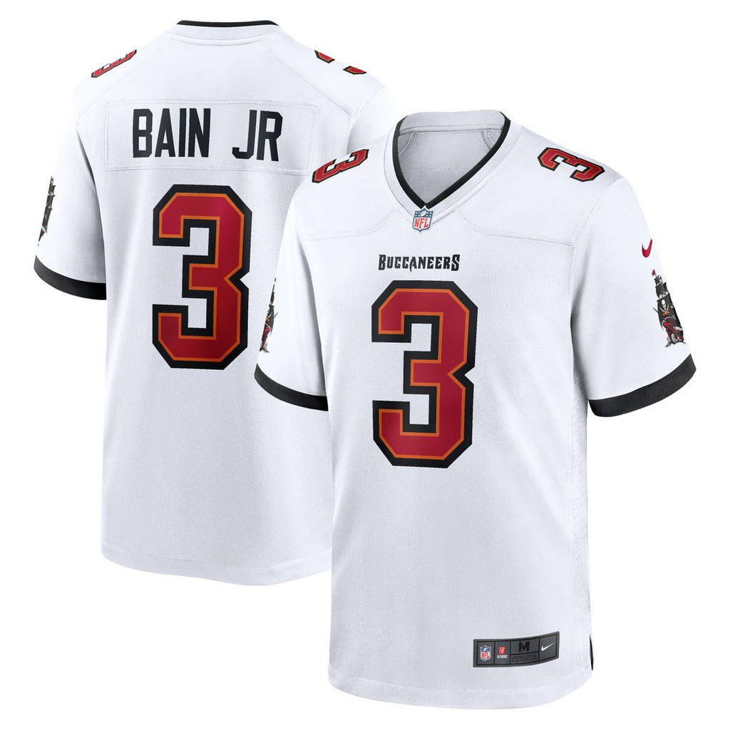Tampa Bay Buccaneers Rueben Bain Jr. White Game Jersey