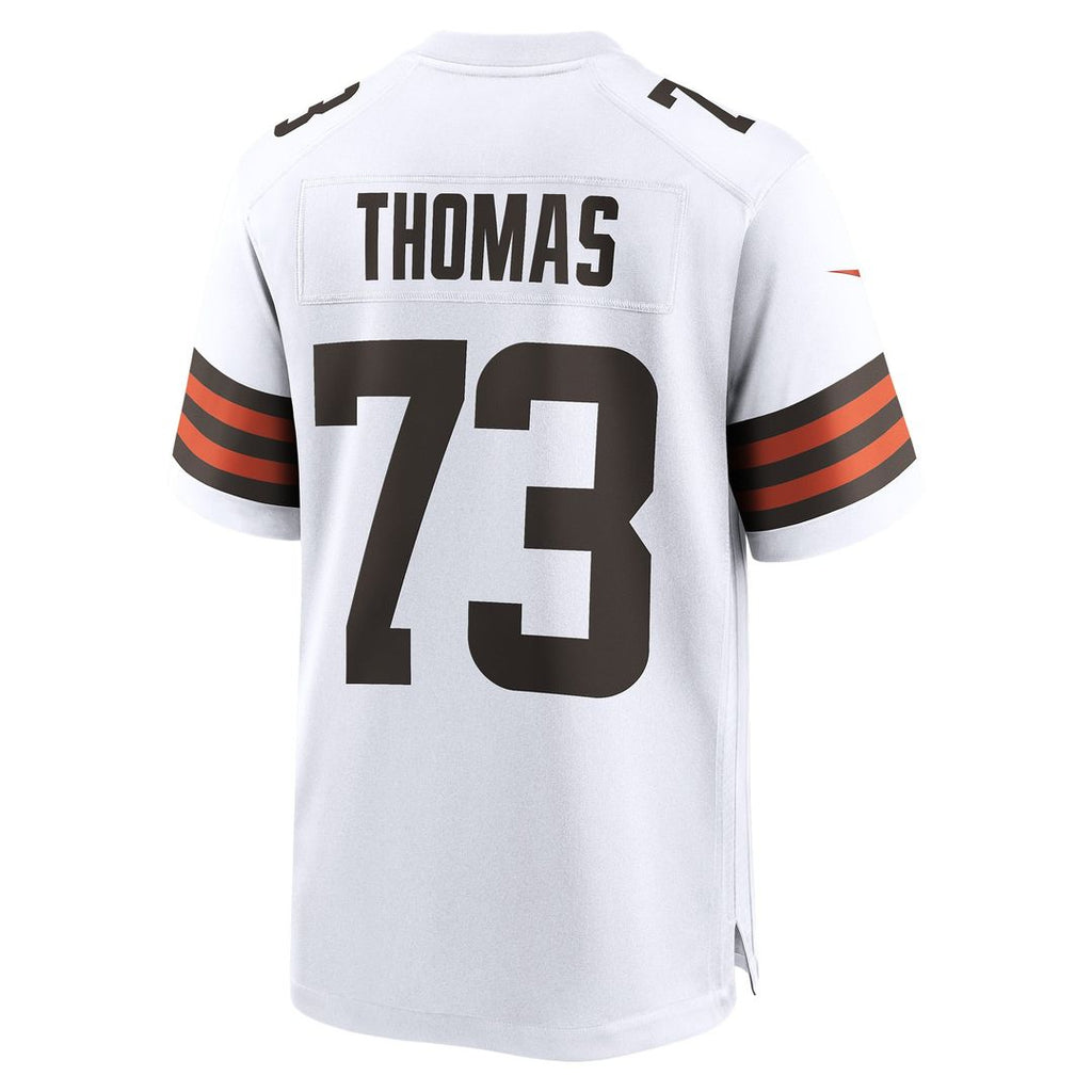 Cleveland Browns Joe Thomas Brown Retired Game Player Jersey