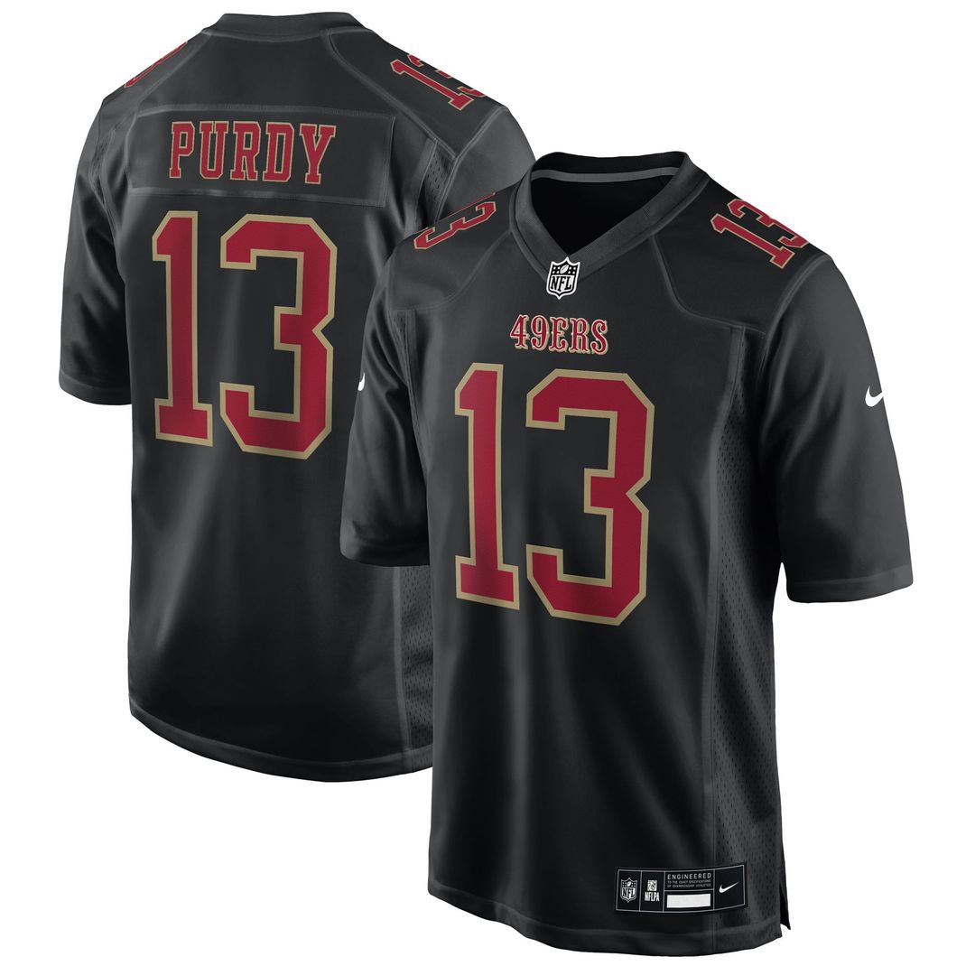 San Francisco 49ers Brock Purdy Tundra White Fashion Game Jersey