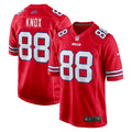Buffalo Bills Dawson Knox Red Alternate Game Jersey