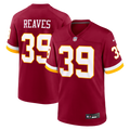 Washington Commanders Jeremy Reaves Burgundy Game Jersey