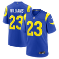 Los Angeles Rams Kyren Williams Royal Team Game Player Jersey