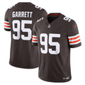Cleveland Browns Myles Garrett Brown Vapor F.U.S.E. Limited Jersey