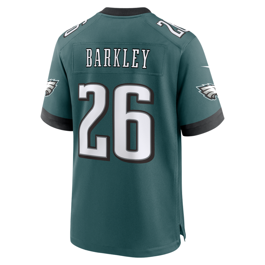 Philadelphia Eagles Saquon Barkley Kelly Green Alternate Game Jersey