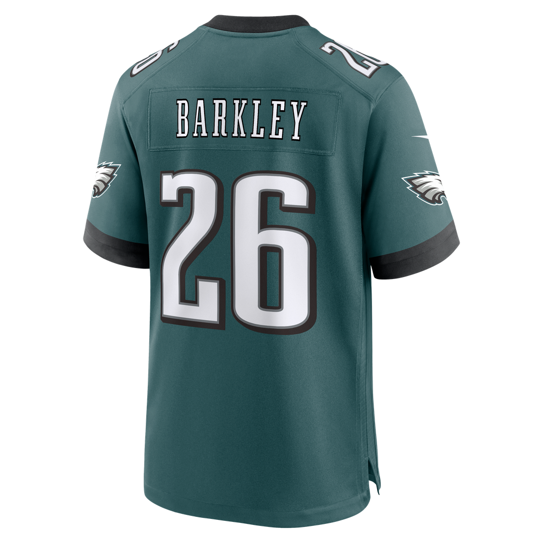 Philadelphia Eagles Saquon Barkley Kelly Green Alternate Game Jersey