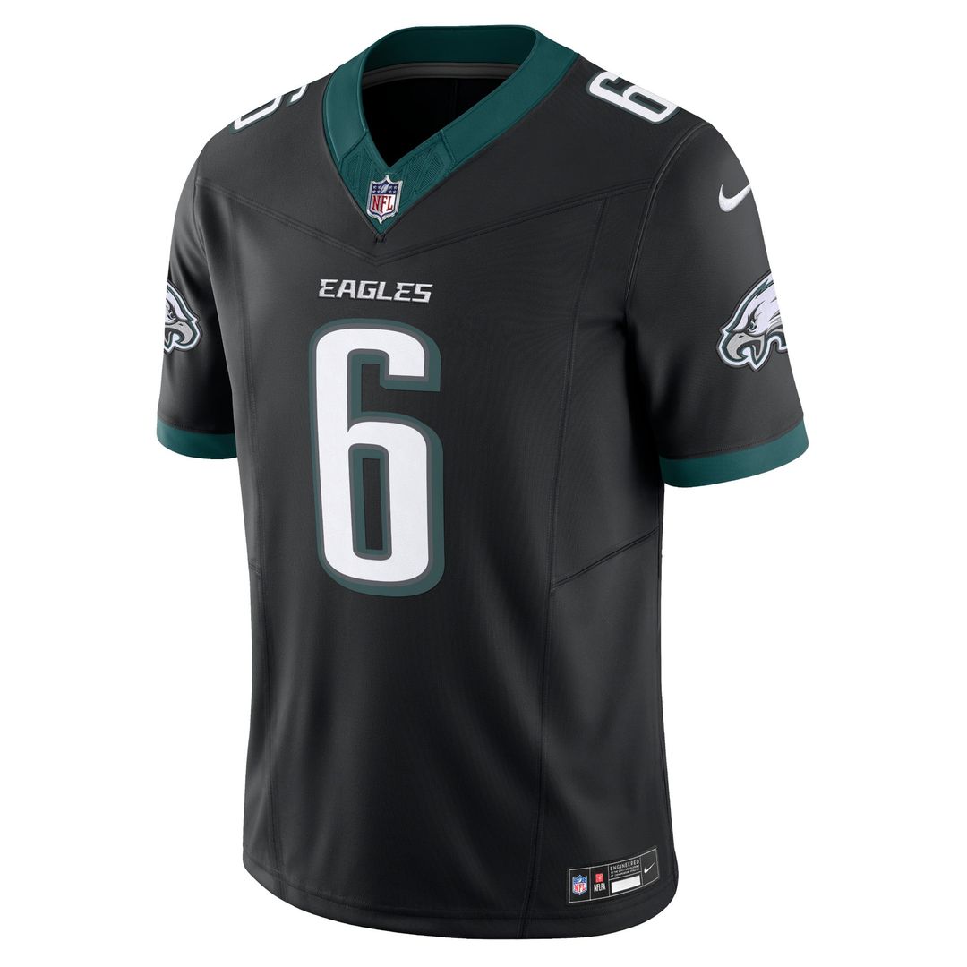Philadelphia Eagles DeVonta Smith Midnight Green Vapor F.U.S.E. Limited Jersey