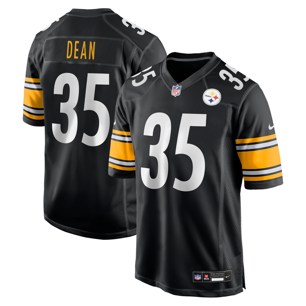 Pittsburgh Steelers Jamel Dean Black Team Game Jersey