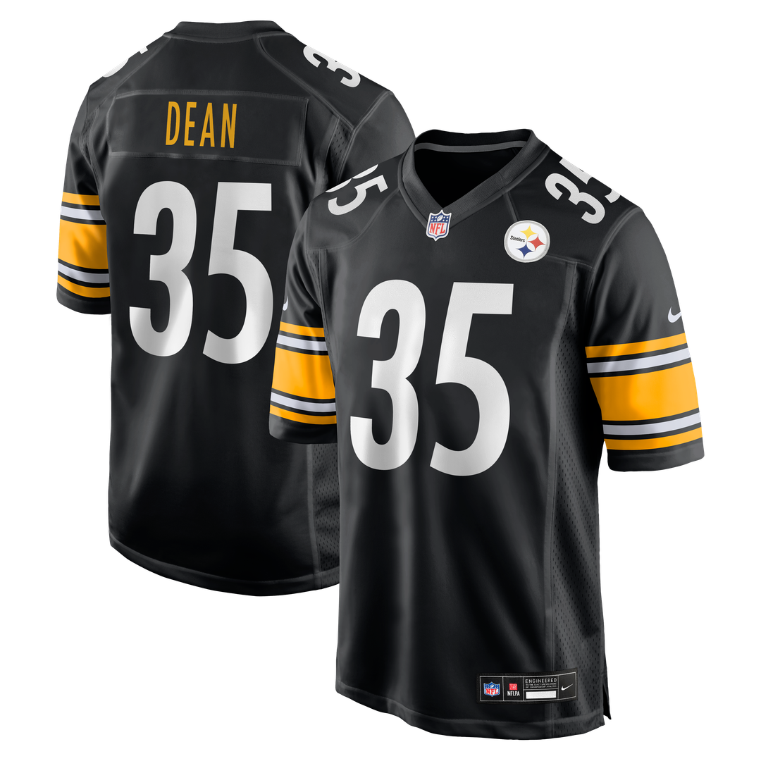 Pittsburgh Steelers Jamel Dean Black Team Game Jersey