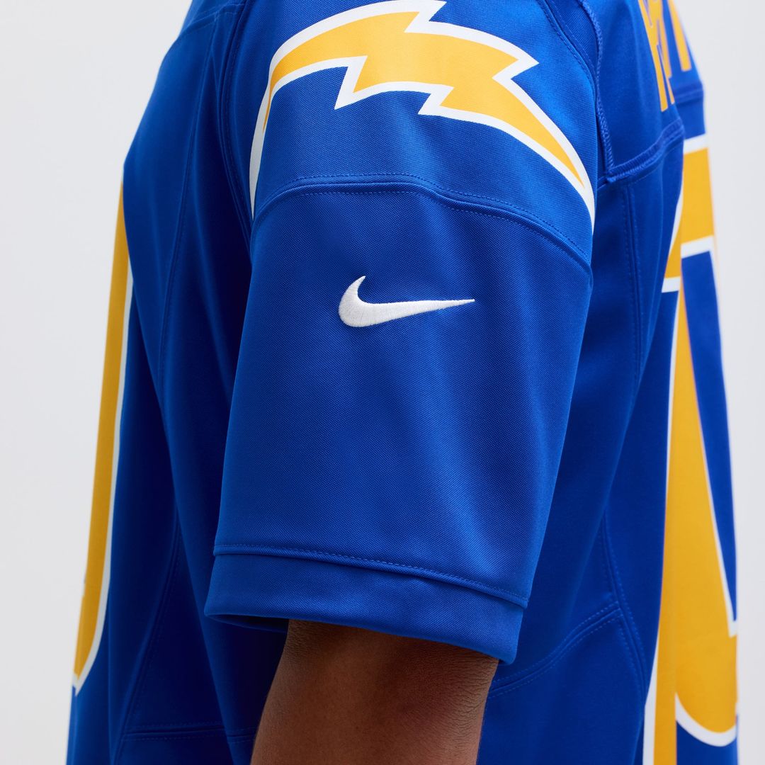 Los Angeles Chargers Justin Herbert Royal Vapor F.U.S.E. Limited Jersey