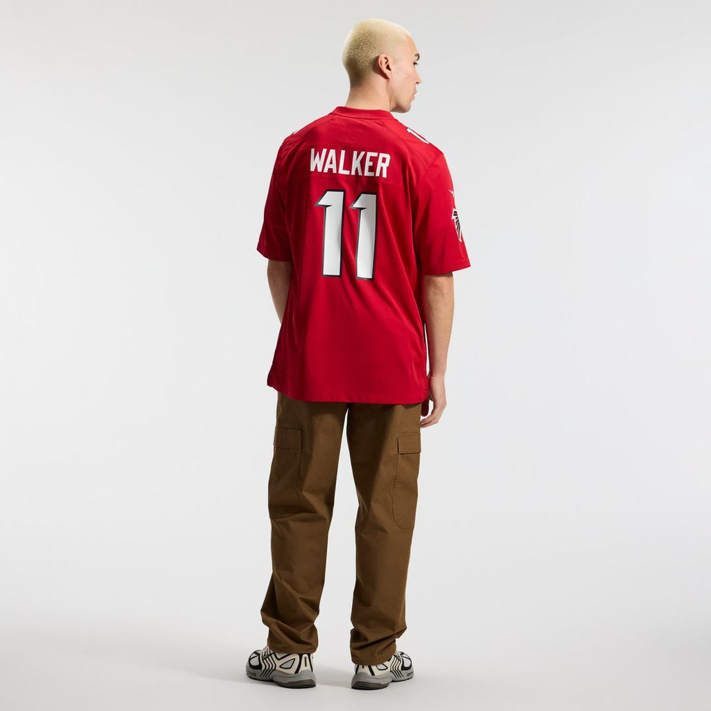 Atlanta Falcons Jalon Walker White Game Jersey