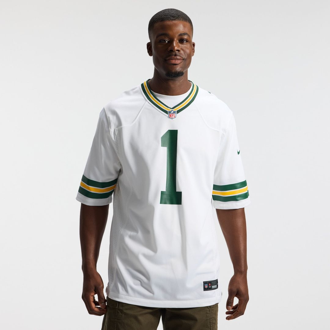 Green Bay Packers Micah Parsons White Game Player Jersey