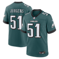 Philadelphia Eagles Cam Jurgens Midnight Green Team Game Jersey