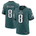 Philadelphia Eagles Tank Bigsby Midnight Green Team Game Jersey