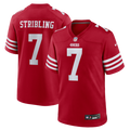 San Francisco 49ers De'Zhaun Stribling Scarlet Game Jersey
